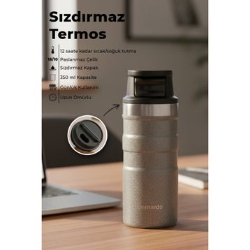 Bernardo Comfort 350 ml Yeşil Termos
