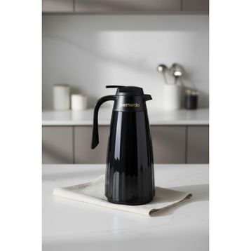 Bernardo Velana Siyah 1.5 lt Cam Termos