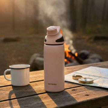 Bernardo Viva Pembe 600 ml Termos Matara