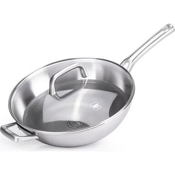 Berndes 99219 Tricion Pro 32 cm Paslanmaz Wok Tava