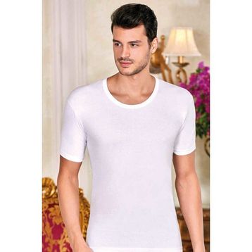 Berrak 1002 Beyaz 6'lı Erkek Fanila