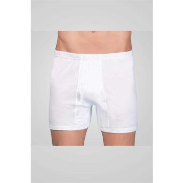 Berrak 1010 Beyaz Ribana Erkek Boxer