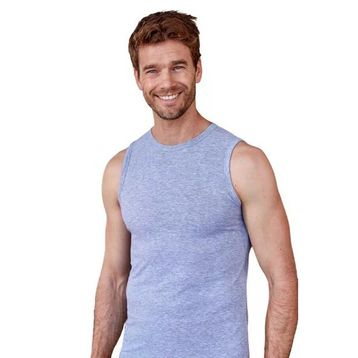 Berrak 1026 Elestan Kolsuz Body 3'lü Gri Erkek Atlet