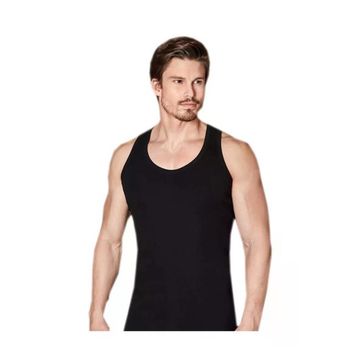 Berrak 1029 Likralı Süprem Rambo 6'lı Paket Siyah Erkek Atlet