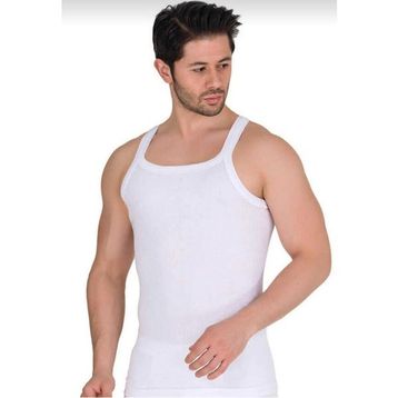 Berrak 1044 Beyaz Kaşkorse Askılı 12'li Erkek Atlet