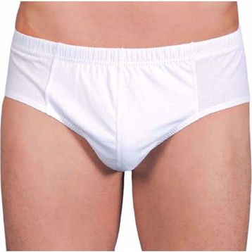 Berrak 1050 12 Adet Beyaz Erkek Slip Külot