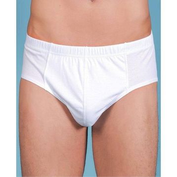 Berrak 1050 6'lı Beyaz Erkek Slip Külot