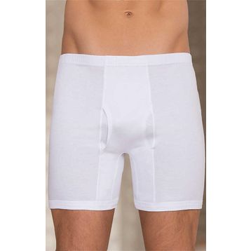 Berrak 1055 Erkek Lüx Paçalı Pamuk 3'lü Boxer