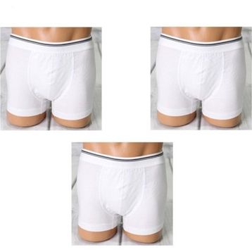 Berrak 1097 3 Adet Beyaz Erkek Boxer