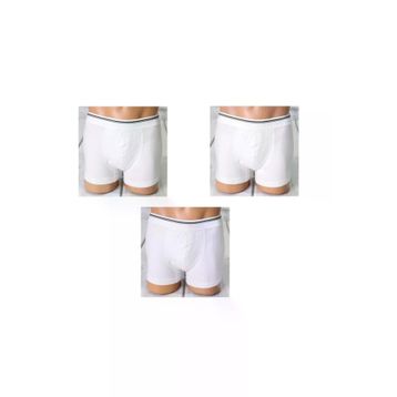Berrak 1097 3 Adet Beyaz Erkek Boxer