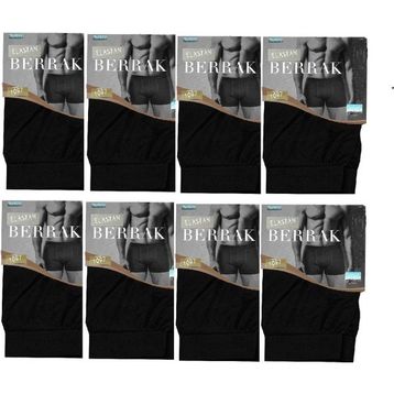 Berrak 1097 8'li Paket Siyah Erkek Boxer