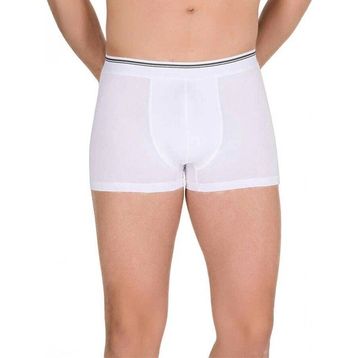 Berrak 1097 Likralı 3'lü Paket Beyaz Erkek Boxer