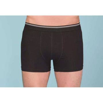 Berrak 1097 Likralı Esnek 6'lı Siyah Erkek Boxer