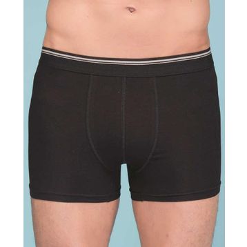 Berrak 1097 Likralı Penye Siyah Erkek Boxer