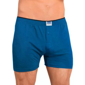 Berrak 1099 Düğmeli Penye 6'lı Füme Erkek Boxer