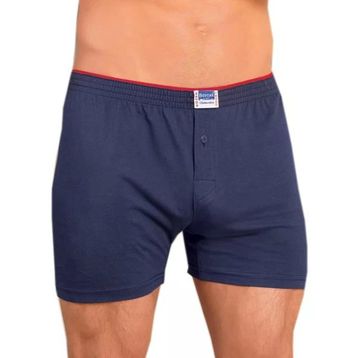 Berrak 1099 Düğmeli Penye 6'lı Lacivert Erkek Boxer