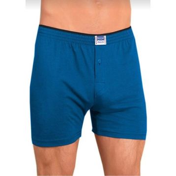Berrak 1099 Penye Şort 3'lü Mavi Erkek Boxer