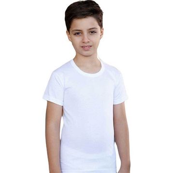 Berrak 1502 Erkek Çocuk Kısa Kollu Bisiklet Yaka Pamuk Fanila 6'lı Atlet