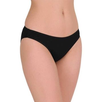Berrak 2056 Likralı 6'lı Slip Siyah Kadın Külot
