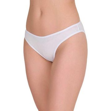 Berrak 2056 Likralı Slip 6'lı Beyaz Kadın Külot