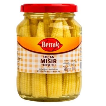Berrak 340 gr Mısır Koçanı Turşu