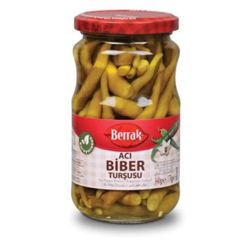 Berrak 370 ml Acı Biber Turşusu