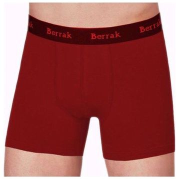 Berrak 4476 Modal Likralı 2 Adet Bordo Erkek Boxer