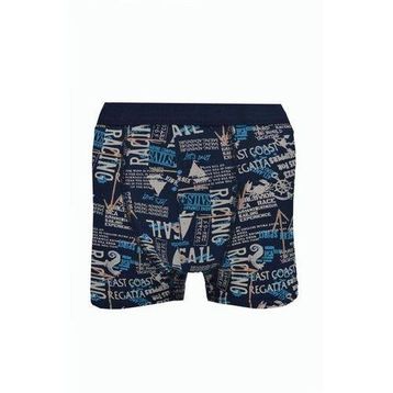 Berrak 4480 Desenli Likralı Penye Erkek 3'lü Boxer