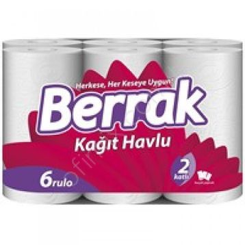 Berrak 6'lı Kağıt Havlu