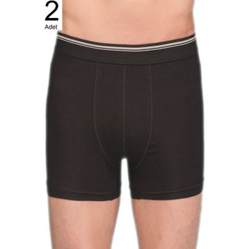 Berrak ELF568BER10972 2'li Siyah Erkek Boxer