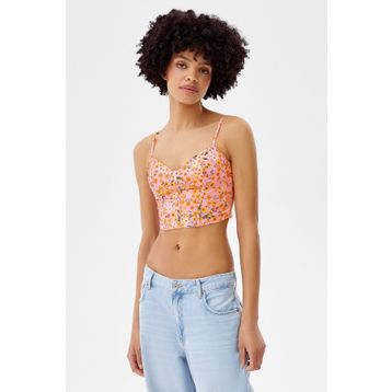 Bershka Askılı Korse Top