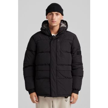 Bershka Kapüşonlu Şişme Mont