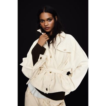 Bershka Oversize Denim Ceket