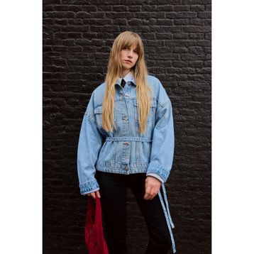 Bershka Oversize Denim Ceket