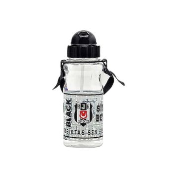 Beşiktaş 500 ml Kırılmaz Şeffaf Matara