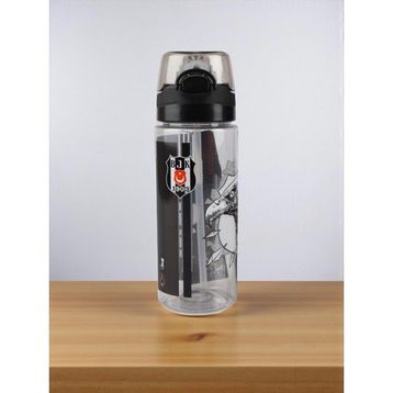 Beşiktaş 500 ml Kırılmaz Şeffaf Matara