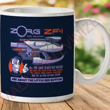 Beşinci Element Zorg Blaster Zf 1 Baskılı Kupa