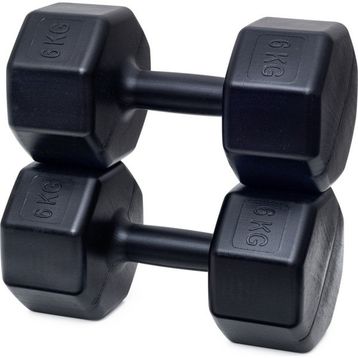 Besinistanbul 2x3 kg Siyah Köşeli Dambıl