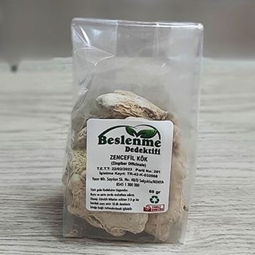 Beslenme Dedektifi 68 gr Zencefil Kök Bitki Çayı