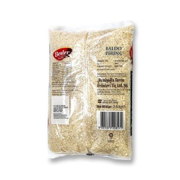 Besler 2,5 kg Baldo Pirinç
