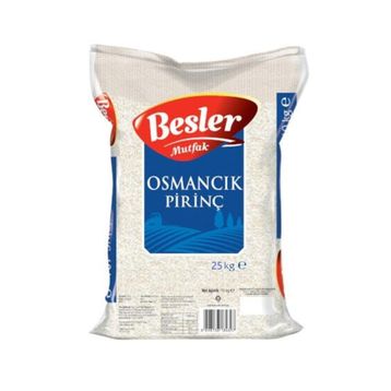 Besler Mutfak 25 kg Osmancık Pirinç