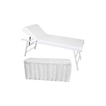 Besni Ticaret 80x220 cm 10 Adet Tek Kullanımlık Lastikli Sedye Örtüsü