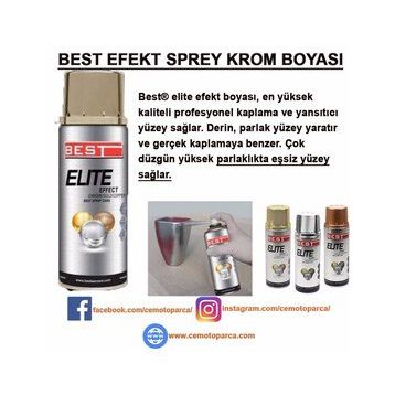 Best 400 ml Elite Efekt Krom Boyası