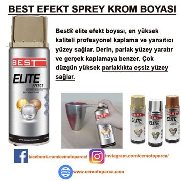 Best 400 ml Elite Efekt Krom Boyası