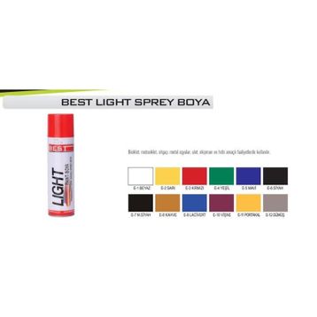 Best BL250 Light Beyaz Sprey Boya