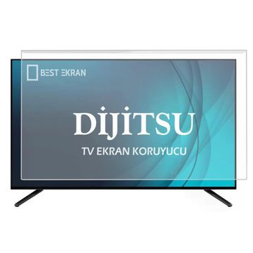Best Ekran Dijitsu 55 İnç 139 Ekran Tak Çıkar Şeffaf Askı İpli Led Lcd Tv Ekran Koruyucu Şeffaf Panel
