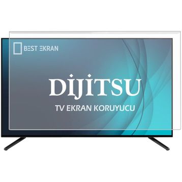 Best Ekran Dijitsu 55 İnç 139 Ekran Tak Çıkar Şeffaf Askı İpli Led Lcd Tv Ekran Koruyucu Şeffaf Panel