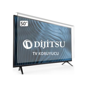 Best Ekran Dıjıtsu DJTV50SF 50 İnç 126 Tak Çıkar Şeffaf Askı İpli Tv Ekran Koruyucu Şeffaf Paneli