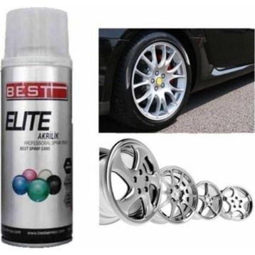 Best Elite 400 ml Gümüş Gri Ral 9006 Jant Boyası