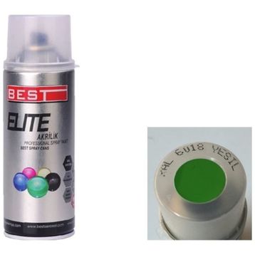 Best Elite 6018 Fıstık Yeşili 400 ml Sprey Boya Ral